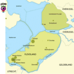 flevoland-landkaart