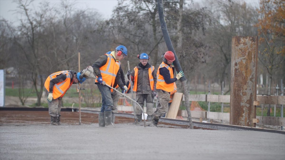 werk aan floriade brug