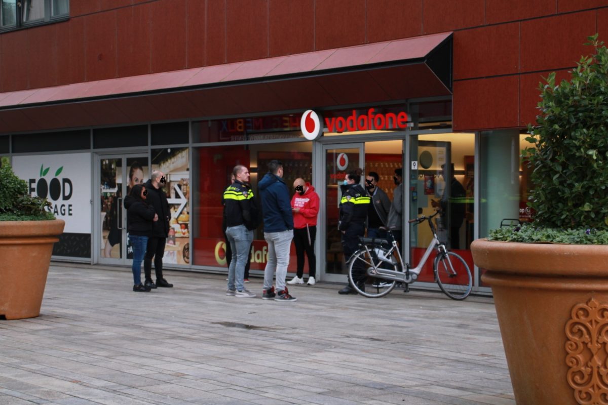 Opnieuw overval op Vodafone-winkel, Traverse in Almere