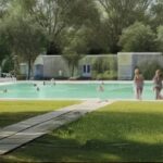 Buitenbad impressie Arcadis